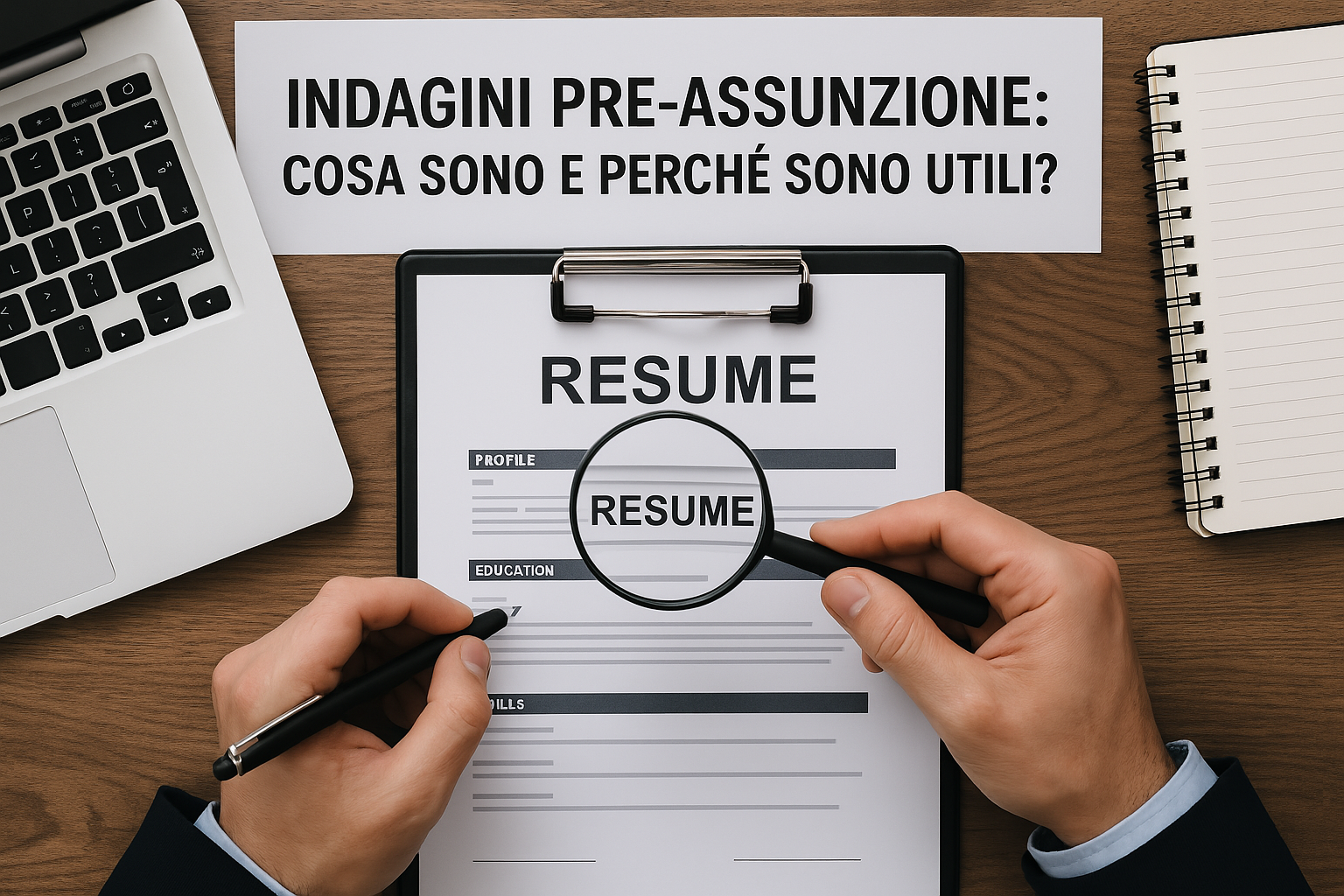 Indagini pre assunzione: cosa sono e perché sono utili?
