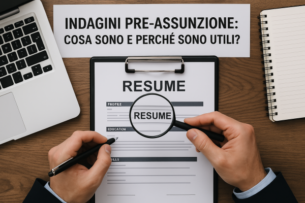 Indagini pre assunzione: cosa sono e perché sono utili?