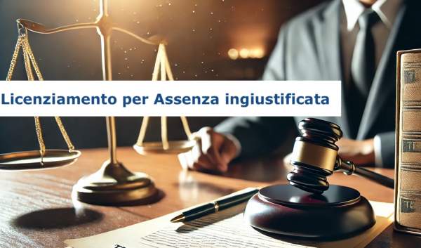 Licenziamento reiterate assenze ingiustificate